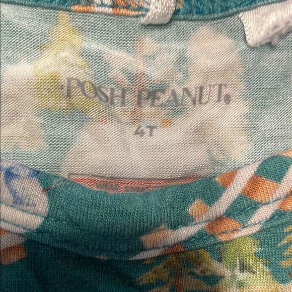 Posh Peanut Wyatt Holiday Train Pajamas - Picture 4 of 4